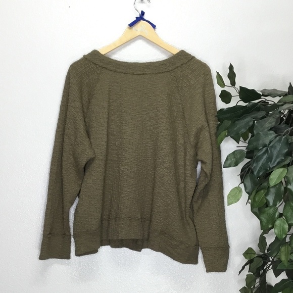 PLUS Two By Vince Camuto Green Sweater Cardigan - Picture 4 of 7